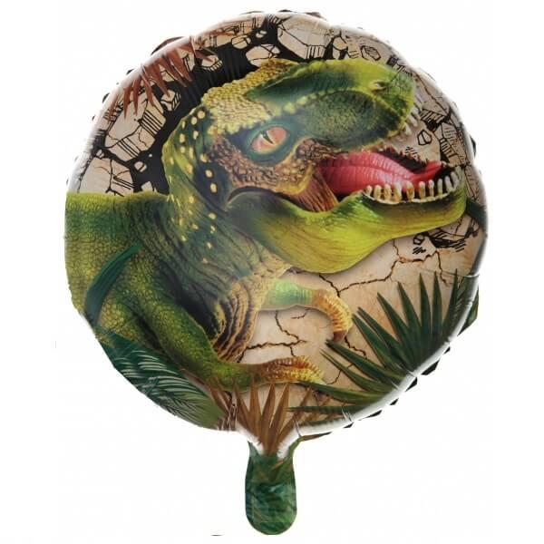 Ballon aluminium dinosaure t rex de 45cm