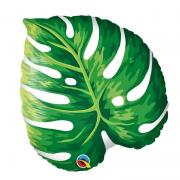 1 Grand ballon Qualatex Feuille Philodendron en aluminium 53 cm (21