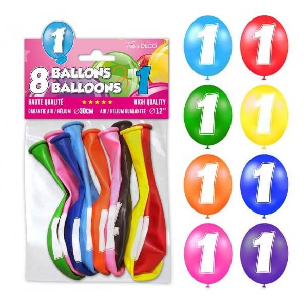Ballon anniversaire 1an 1