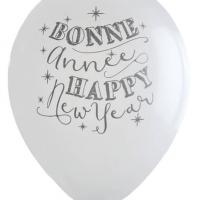 Ballon bonne anneeblanc