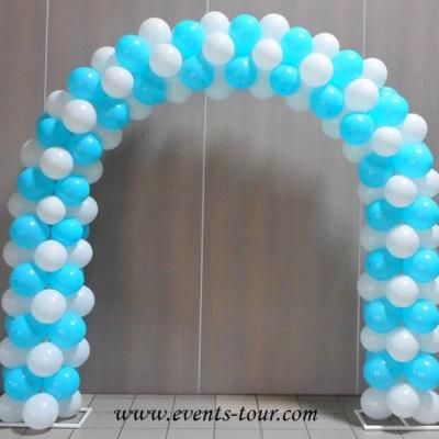 Ballon opaque en latex fabrication francaise 25cm blanc