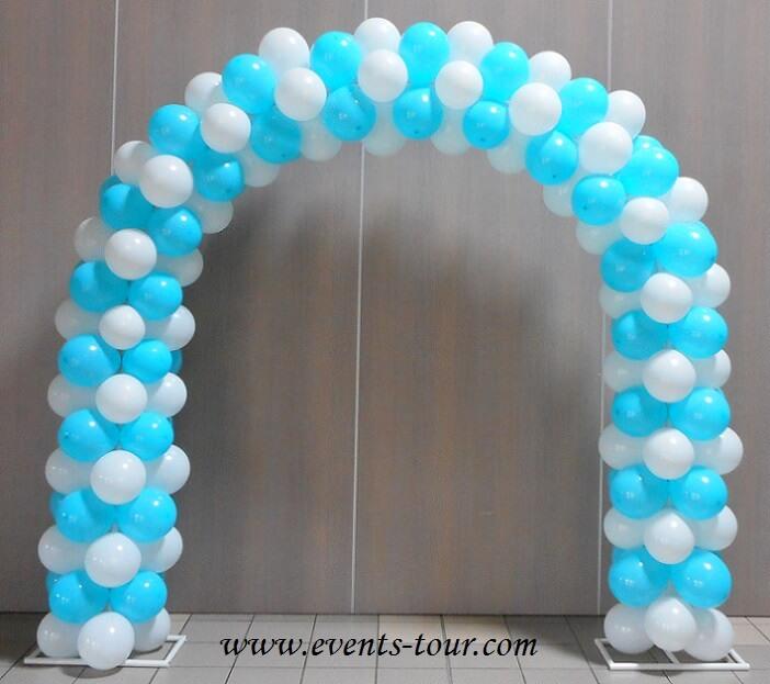 Ballon en latex blanc 25cm