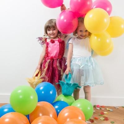 Decoration de salle ballon fuchsia
