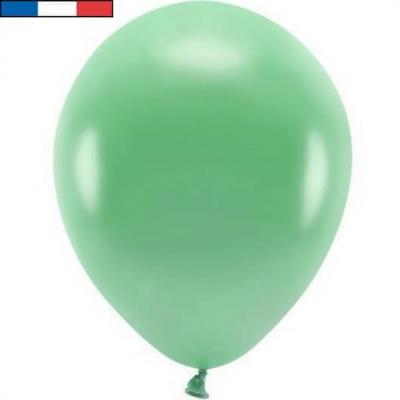 Ballon français en latex opaque 25cm vert menthe (x100) REF/19940