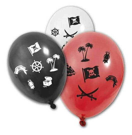 Ballon en latex pirate