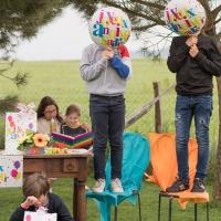 Ballon geant anniversaire aluminium