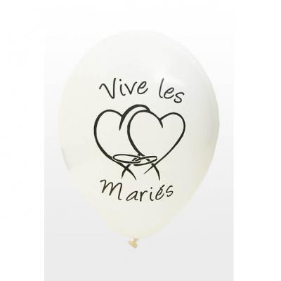 Ballon mariage blanc