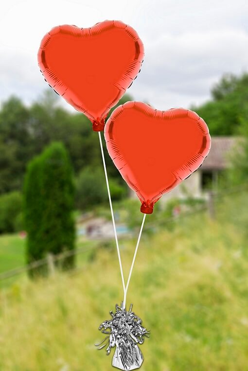 Ballon Coeur Rouge