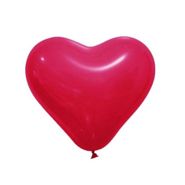 Ballon mariage coeur rouge