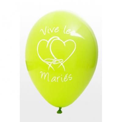 Ballon mariage vert