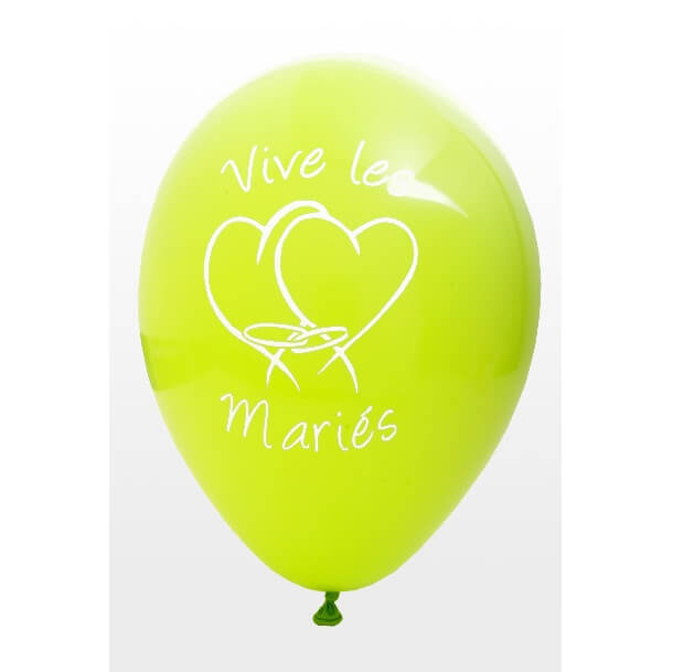 Ballon mariage vert