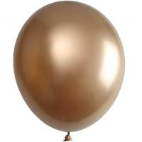 Ballon metallique 30cm latex cuivre