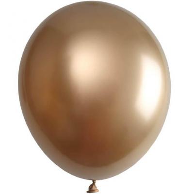Decoration ballon metallique 30cm latex cuivre