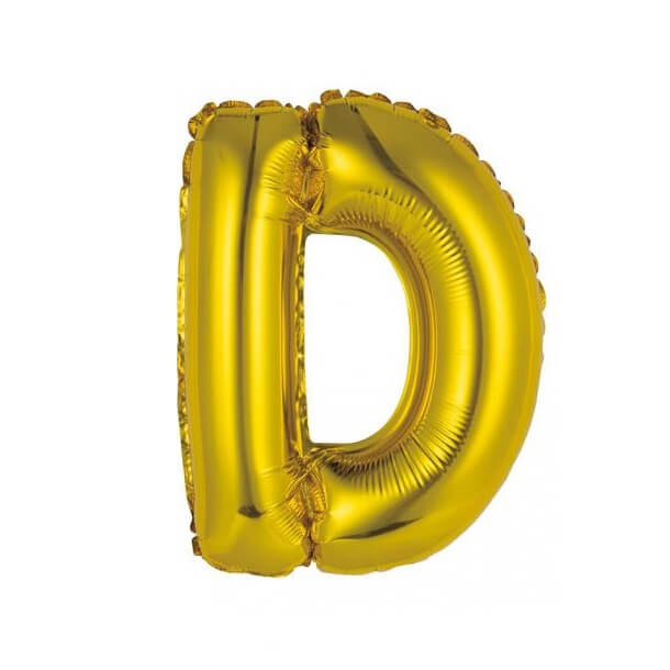 Ballon Lettre E Aluminium 36 cm - décorations