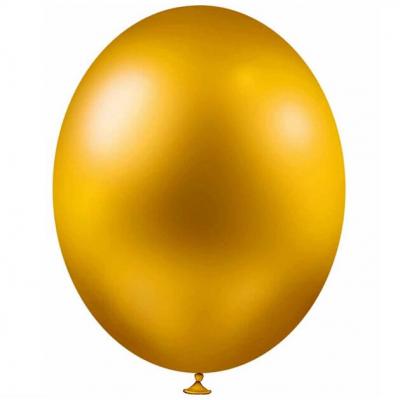 Ballon métallique or, 30cm (x25) REF/BALC03