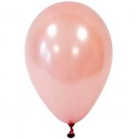 Ballon nacre rose gold en latex