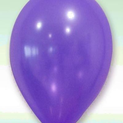 Ballon nacré prune, 30cm (x24) REF/BAL200