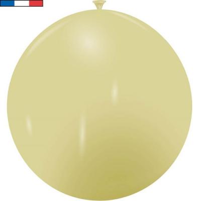 Ballon opaque latex naturel biodegradable beige 40 50cm