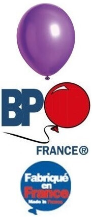 Ballon opaque violet 15cm