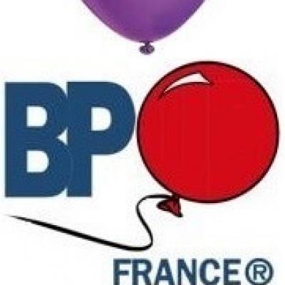 Ballon opaque violet 25cm