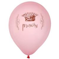 Ballon princesse rose en latex