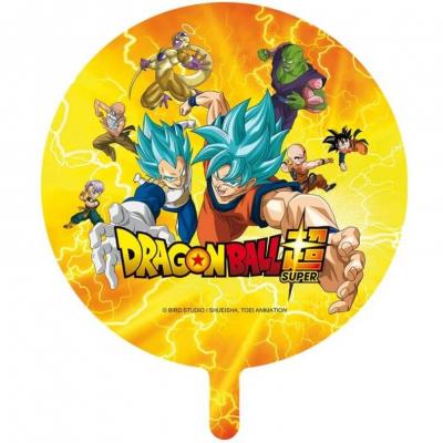 12821 ballon aluminium fete anniversaire mylar rond dragon ball super