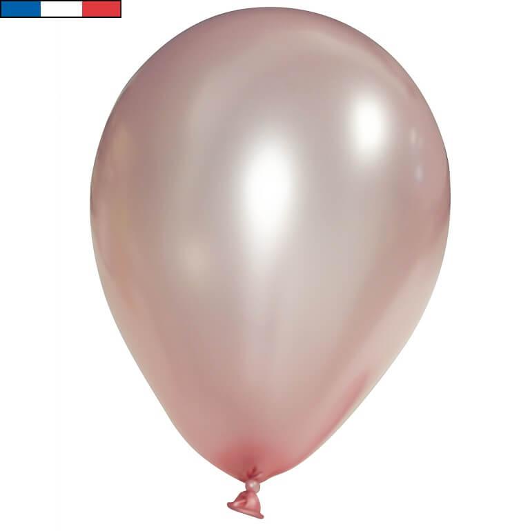 10 ballons Rose Gold - Metallique-30 cm - Ballons Anniversaire