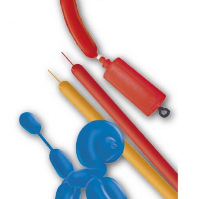 Ballon saucisse a modeler avec pompe