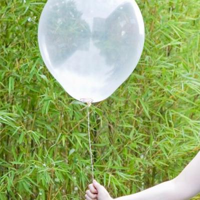 Ballon tranparent en latex de 47cm