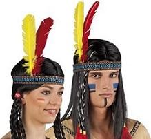 Accessoire deguisement bandeau indien