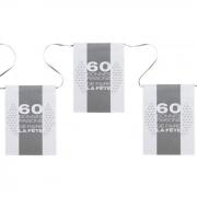Banderole anniversaire 60ans (x1) REF/70149
