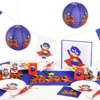 Banderole anniversaire super heros boy 1