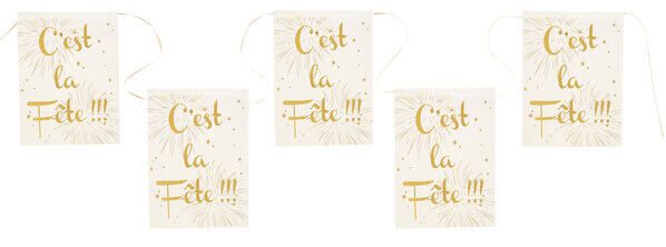 Banderole c est la fete ivoire