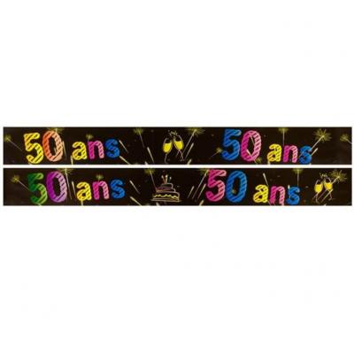 Bannière anniversaire 50ans (x1) REF/AA2008CH/50