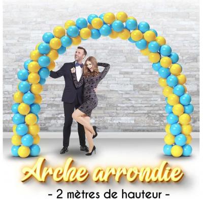 1 Structure arche arrondie en plastique 2 x 2m REF/BARG (ballon non inclus)