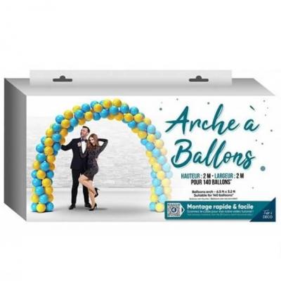 Barg arche arrondie a ballon plastique 2m