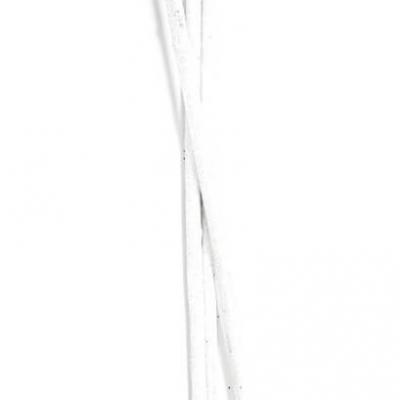 Bâtonnet pailleté blanc (x10) REF/DEC511