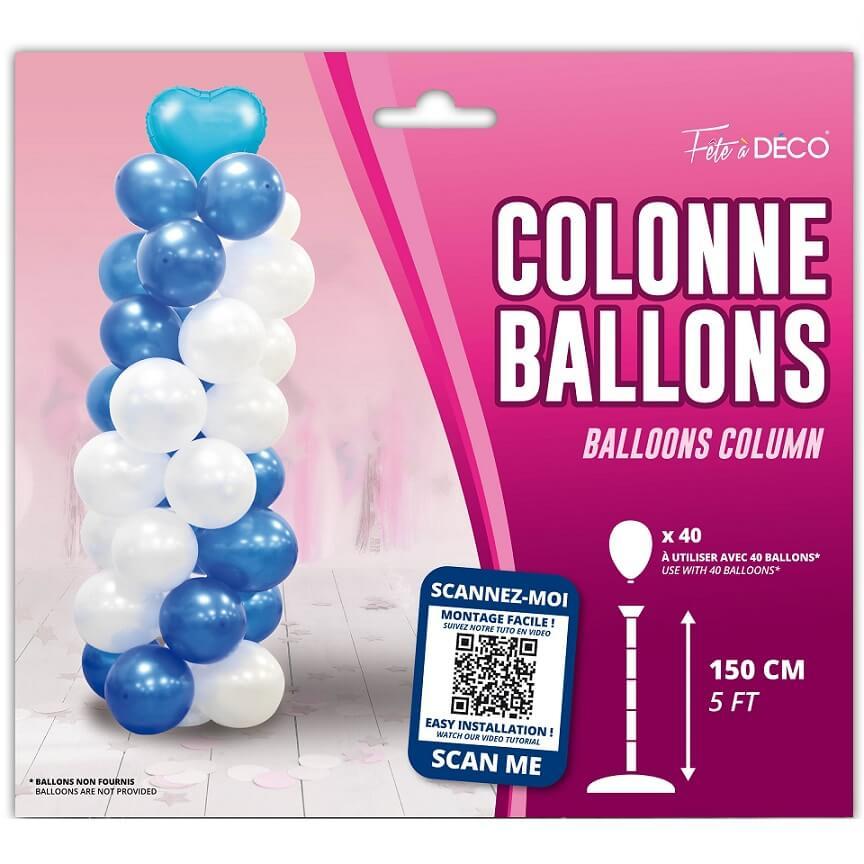 Structure pour arche de ballons de table - 150 cm pas cher 