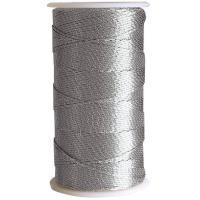 Bobine de fil metallique argent