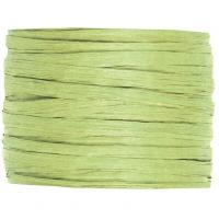 Bobine de papier raphia vert pour decoration