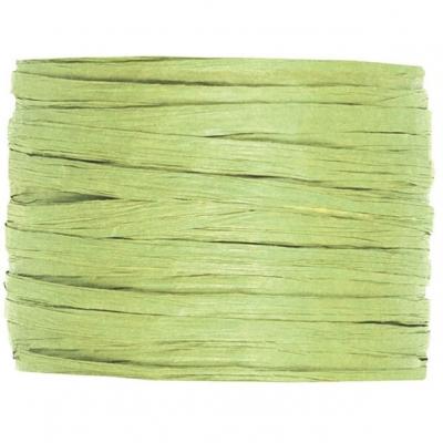 Bobine de raphia papier vert 4mm x 20m (x1) REF/2637