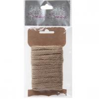 Bobine de ruban jute naturel