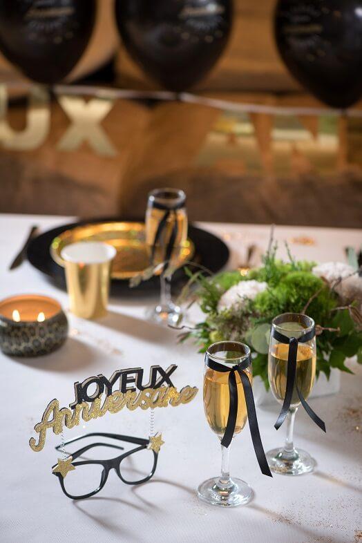 Bobine decorative ruban satin noir 6mm