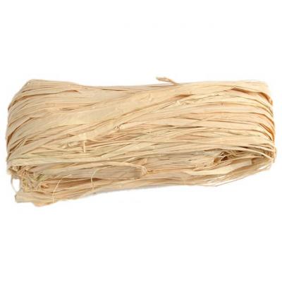 1 Grosse bobine de raphia naturel de 150grs REF/2320