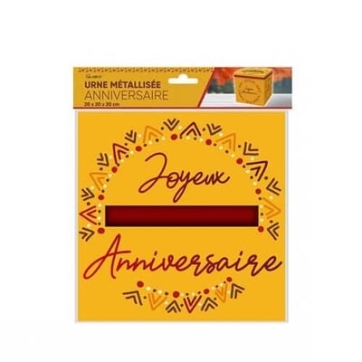 Bohurnem boutique decoration pas de calais tirelire urne joyeux anniversaire boheme
