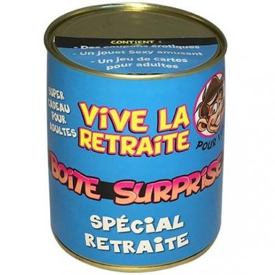 Boite cadeau retraite coquin pour homme