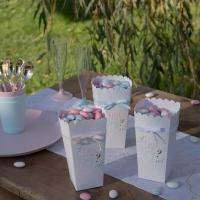 Boite cornet gourmandise boy girl baby shower