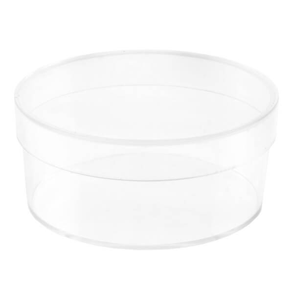 Boite ovale transparente 1