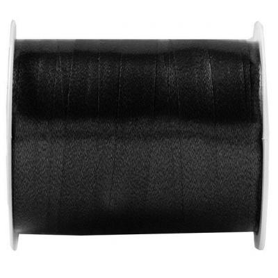 Bobine ruban bolduc noir 7mm x 10m (x1) REF/6177