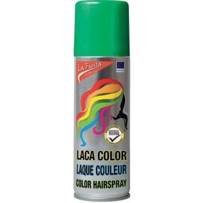 Spray laque pour cheveux vert